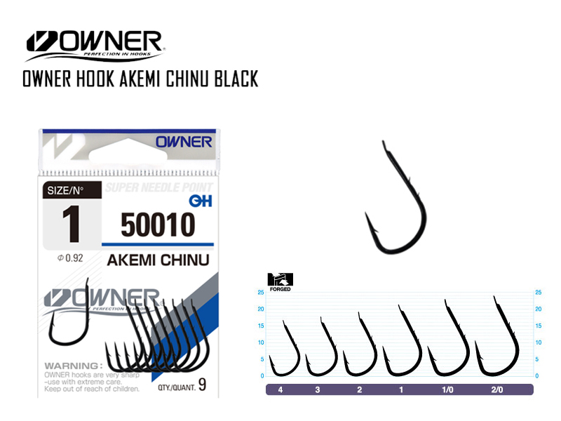 Owner 50010 Akemi Chinu (#4, 12pcs)